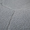 Flash Furniture Duncan Large Gray Faux Sherpa Refillable Bean Bag Chair for Kids and Teens DG-BEAN-LARGE-SHERPA-GY-GG - alternate 2